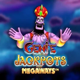 Genie Jackpots Megaways casino game by Blueprint Gaming – featured logo at Ritzo Casino