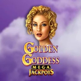 Golden Goddess Megajackpots slot logo by IGT at Ritzo Casino