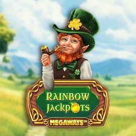 Rainbow Jackpots Megaways logo by Red Tiger Gaming Ritzo Casino