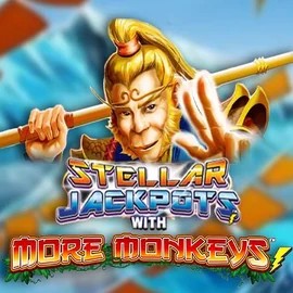 Enjoy Stellar Jackpots with More Monkeys by Lightning Box Game – logo hosted on ritzocasino-au.com