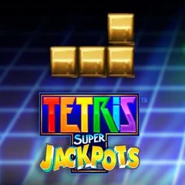 Tetris Super Jackpots logo by WMS at Ritzo Casino