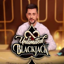 Unlimited Blackjack logo by Ezugi Ritzo Casino