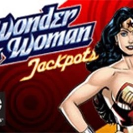 Jackpots logo of Wonder Woman Jackpots from Amaya at Ritzo Casino